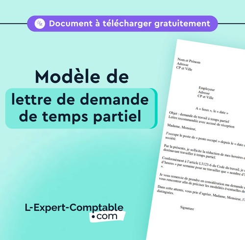 Expert-Comptable en ligne modele-lettre-demande-temps-partiel