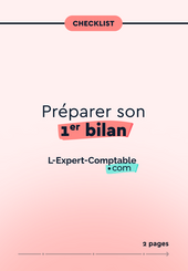 Expert-Comptable en ligne préparer son 1er bilan