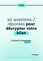 Expert-Comptable en ligne 50 questions / réponses pour décrypter votre bilan